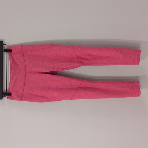 Outdoor Voices‎ warm up crop leggings flamingo pink S - Picture 1 of 7